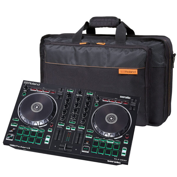 Roland DJ-202 Bag Bundle DJ-Controller