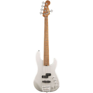 Charvel Pro Mod San Dimas PJ V Platinum Pearl E-Bass