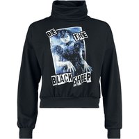 Wednesday - Gothic Sweatshirt - Be the black sheep - S bis XXL - für Damen - Größe XXL - schwarz  - EMP exklusives Merchandise!