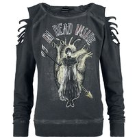 Wednesday - Gothic Sweatshirt - I'm dead inside - S bis XXL - für Damen - Größe XXL - dunkelgrau  - EMP exklusives Merchandise!