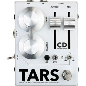 Collision Devices TARS Silver on White Effektgerät E-Gitarre