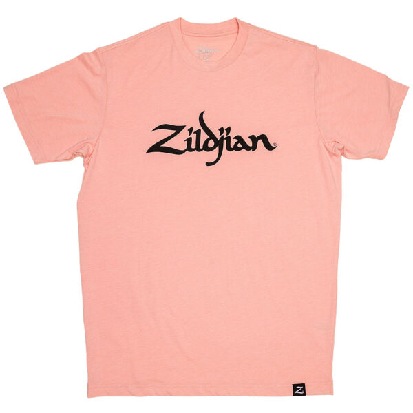 Zildjian Classic Logo Tee Pink Medium T-Shirt