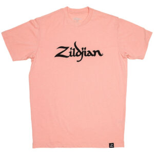 Zildjian Classic Logo Tee Pink Large T-Shirt