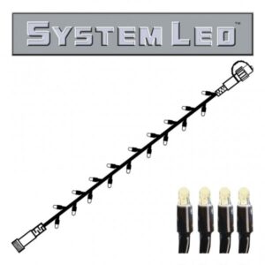 System LED Black | Lichterkette | koppelbar | exkl. Trafo | 5.00m |...