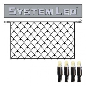 System LED Black | Lichtnetz | koppelbar | exkl. Trafo | 2.00m x 1....