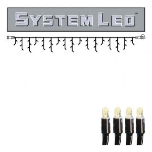 System LED Black | Lichtvorhang | koppelbar | exkl. Trafo | 3.00m x...