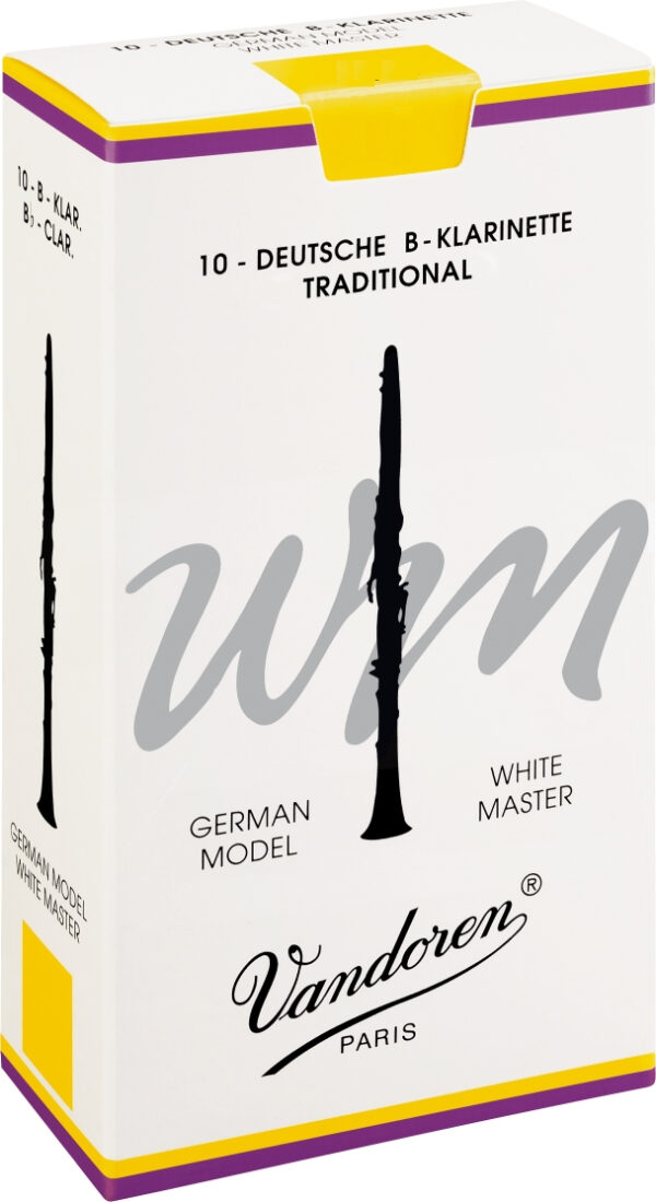 B-Klarinetten-Blatt Vandoren White Master Traditional 4