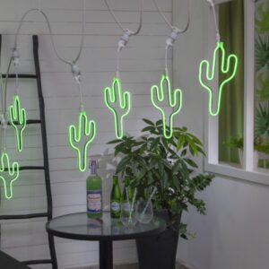 System CONNECTA CACTUS grün LED-Objekt mit E27 Fassung Outdoor H:52...