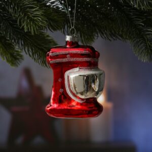 Weihnachtsbaumschmuck Küchenmaschine - Glas - Christbaumschmuck - H...