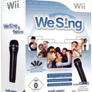 We Sing (inkl. 1 Mikro) [Software Pyramide] - [Nintendo Wii]