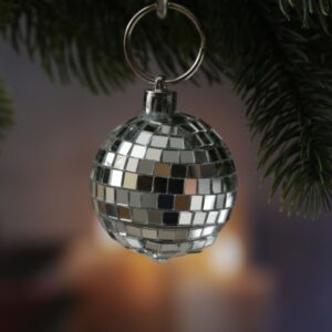 Christbaumschmuck Discokugel - Spiegelkugel - Weihnachtskugel - 5x5...