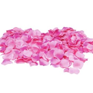 Rosenblätter - Stoff - H: 8cm - rosa - 500 Stück