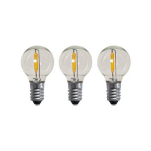 LED Universal Ersatzlampen 3er Set E10 23-55V 1900K 14lm 0