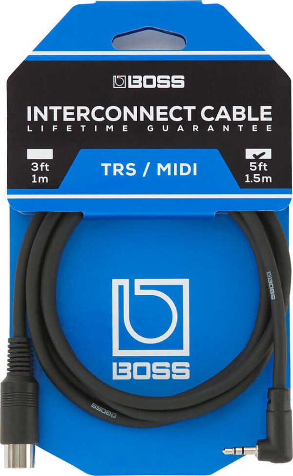 MIDI/TRS Kabel Boss BMIDI-5-35