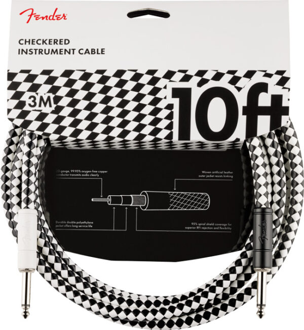 Instrumentenkabel Fender Pro Series Checkerboard 3 Meter