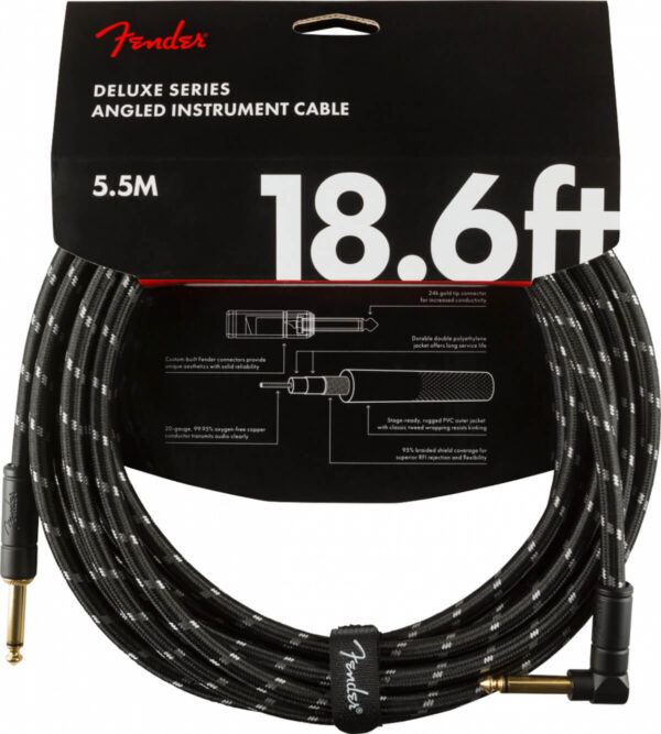 Instrumentenkabel Fender Deluxe Serie BTWD Angled 5