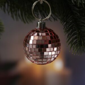 Christbaumschmuck Discokugel - Spiegelkugel - Weihnachtskugel - 5x5...