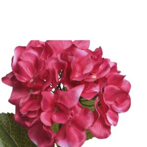 Hortensie - Stielblume - Kunstblume - H: 66cm - rot