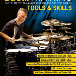 Schule für Schlagzeug Drum Training Tools + Skills