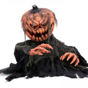 Kürbismonster - bewegte 50cm Halloween Figur mit Licht und Geräusch...