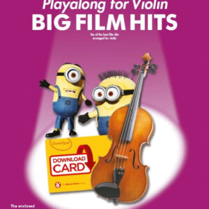 Playalong for Violin - Big Film Hits