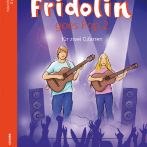 Spielbuch für Gitarre Fridolin goes Pop 2