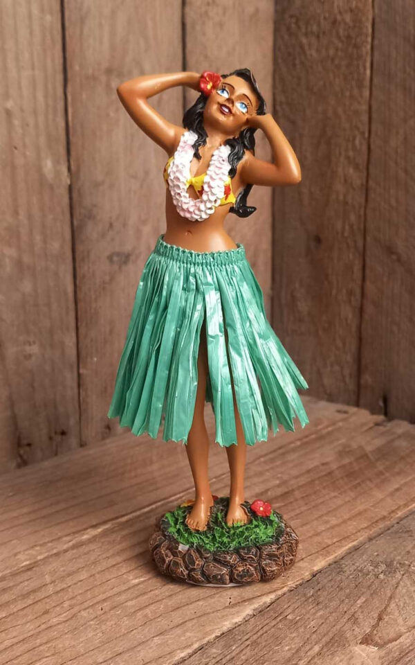 Armaturenbrettfigur | Dashboard Leilani Enjoy - Green Skirt