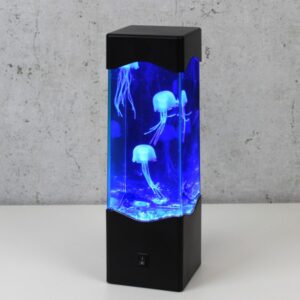 Jellyfish Lampe BLUE - Dekoleuchte - USB + Batteriebetrieb (3 x sch...