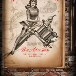 Rumble59 Poster - Hells Kitchen Tattoo