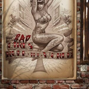 Rumble59 Poster - Bad girls rule the world