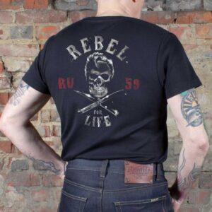 Rumble59 - T-Shirt - Rebel for life #M