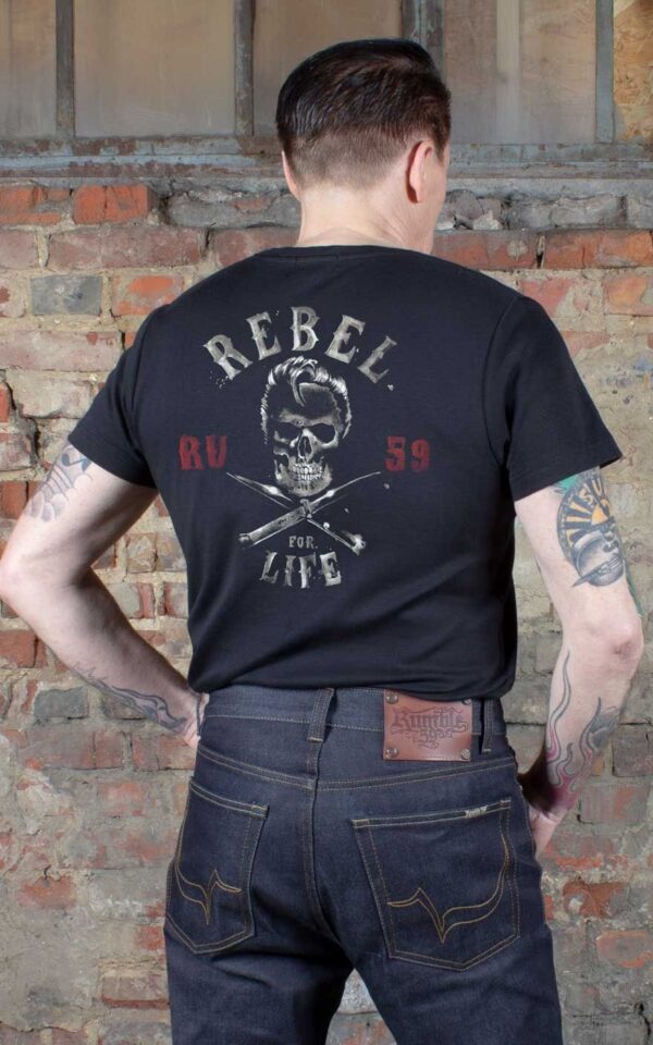 Rumble59 - T-Shirt - Rebel for life #M