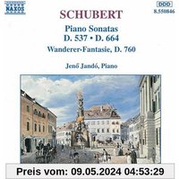 Schubert Klaviersonate und Fantasie Jando