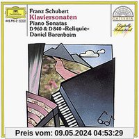 Schubert: Klaviersonaten D 960 & D 840