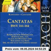 Edition Bachakademie Vol. 49 (Geistliche Kantaten Bwv 161-164)