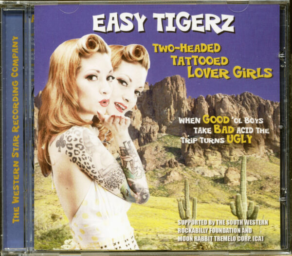 EASY TIGERZ - Two-Headed Tattooed Lover Girls (2012)