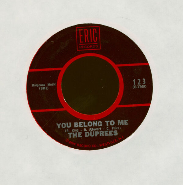 The Duprees - You Belong To Me - Take Me As I Am (7inch