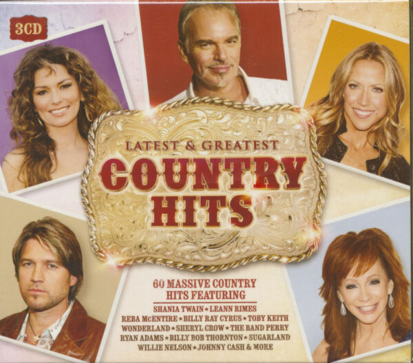 Various - Latest & Greatest Country Hits (3-CD)