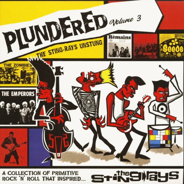 Various - Plundered Vol.3 - The Sting-Rays Unstung (LP