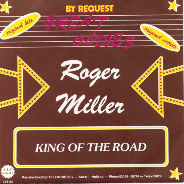 Roger Miller / Sam The Sham & The Pharaohs - King Of The Road - Wooly Bully (7inch