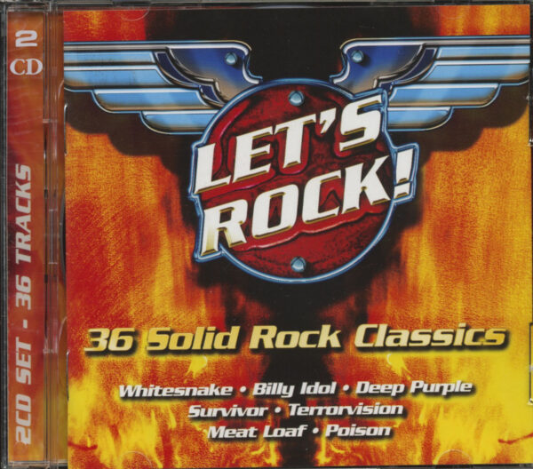 Various - Let's Rock - 36 Solid Rock Classics (2-CD)