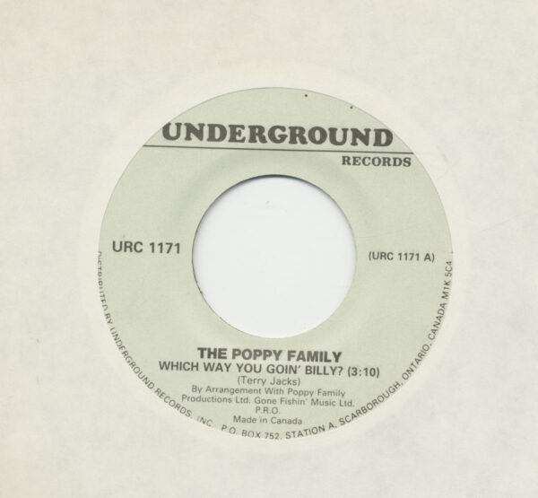 The Poppy Family - Which Way You Goin' Billy? - Thant's Where I Went Wrong (7inch