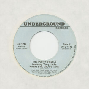 The Poppy Family featuring Terry Jacks - Where Evil Grows - Concrete Sea (7inch