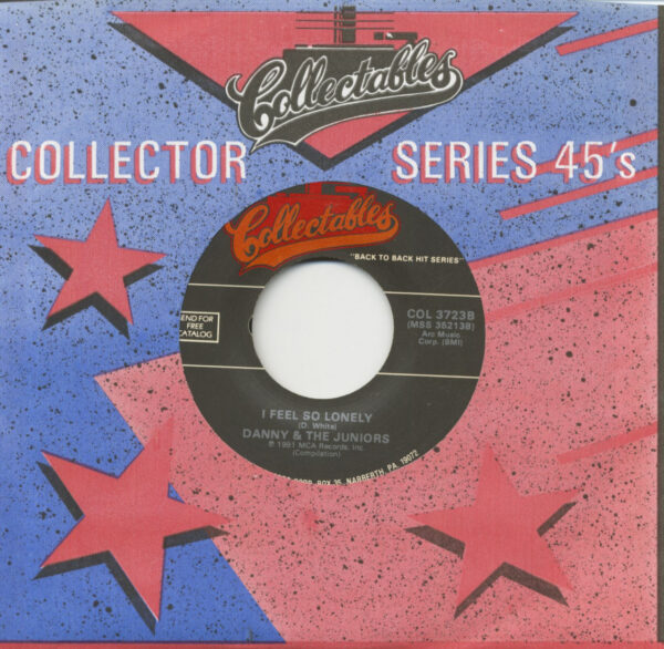 Danny & The Juniors - Sometimes (When I'M All Alone) - I Feel So Lonely (7inch