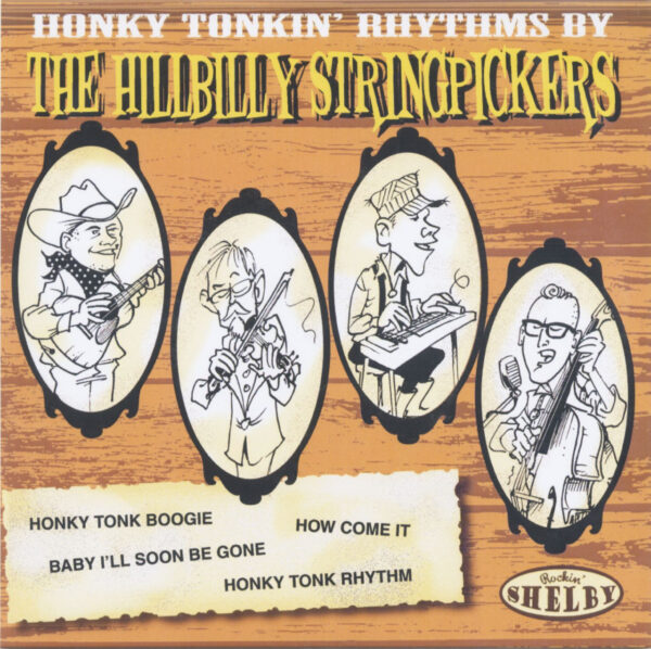 Hillbilly Stringpickers - Honky Tonkin' Rhythms By The Hillbilly Stringpickers (7inch