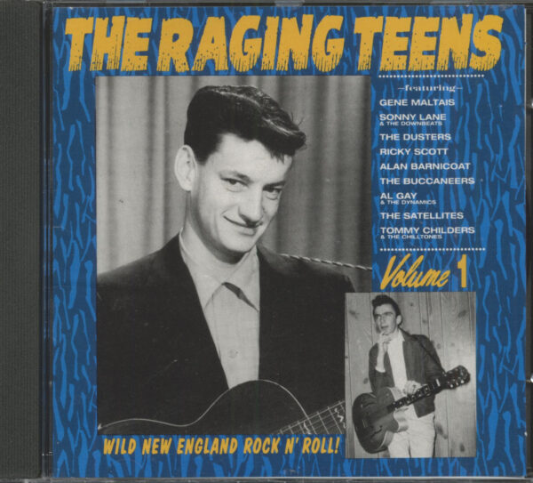 Various - The Raging Teens - Wild New England Rock'n'Roll Vol.1 (CD)