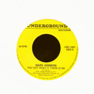 Marv Johnson - You Got What It Takes - (You've Got To) Move Two Mountains (7inch