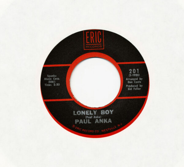 Paul Anka - Lonely Boy - I Miss You So (7inch