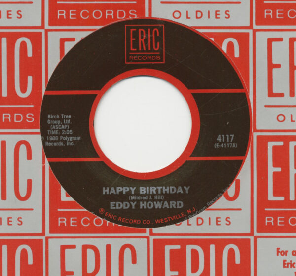 Eddy Howard - Happy Birthday - Anniversary Waltz (7inch