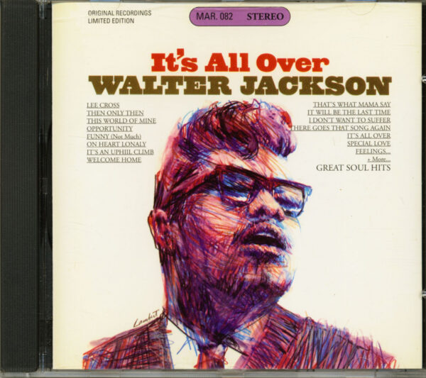 Walter Jackson - It's All Over (CD)